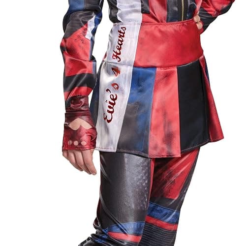 Evie Descendants 3 Deluxe Girls Costume, Official Disney Descendants Costume Jumpsuit thumbnail 4