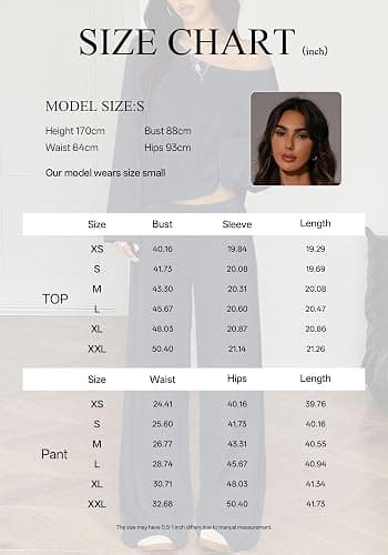 TDCoool Two Piece Matching Lounge Sets For Women Vacation Airport Fall Outfits Off Shoulder Sweatshirt Wide Leg Sweatpant Set thumbnail 7