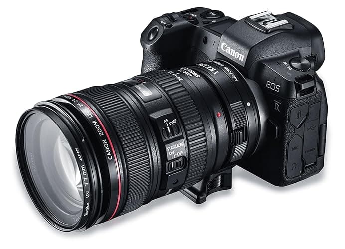 EF-EOS R Lens Mount Adapter Compatible with Canon EF/EF-S Series Lens and EOS R, RP, R3, R5, R6, R6 Mark II, R7, R8, R10, R50, R100 Cameras thumbnail 3