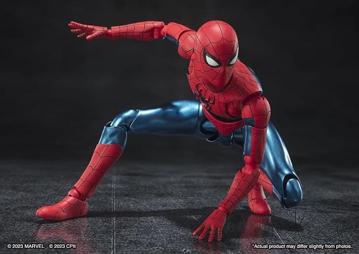 TAMASHII NATIONS - Spider-Man: No Way Home - Spider-Man [New Red and Blue Suit] (Spider-Man: No Way Home), Bandai Spirits S.H.Figuarts Action Figure thumbnail 3