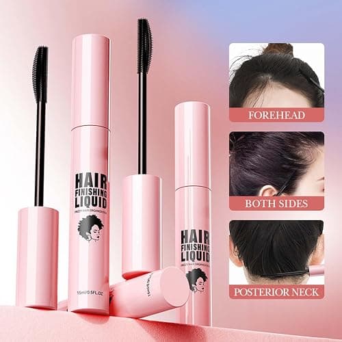 Slick Back Hair Stick for Flyaways Not-Greasy & Moisturizing - Hair Wax Stick Women's Styling Gel & Hair Mascara with Non-Greasy Formula, 15ml Travel Size thumbnail 4