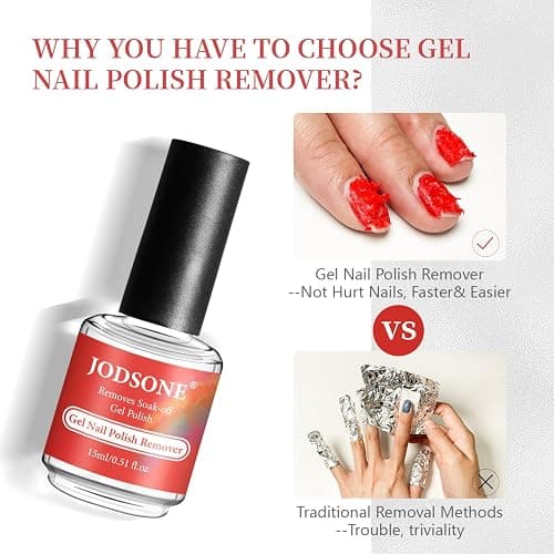 JODSONE 15ML Gel Nail Polish Remover No Need Soaking or Wrapping Gel Remover for Nails 3-5 Minutes Easy And Quick thumbnail 5
