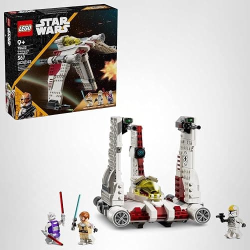 LEGO Star Wars: The Clone Wars V-19 Torrent Starfighter Building Toy - Pretend Play Set for Boys & Girls, Ages 9+ - Starship Model Kit W/ 3 Minifigures - Gift Idea for Birthdays - 75432 thumbnail 7