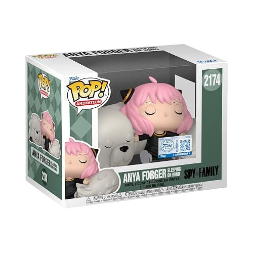 Funko Pop! Premium: SPY x Family - Anya Forger Sleeping on Bond - Amazon Exclusive - Collectable Vinyl Figure - Gift Idea - Official Merchandise - Toys for Kids & Adults - Anime Fans - Image 1