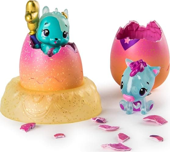 Hatchimals Colleggtibles Season 4 Hatch Bright Mystery 2-Pack with Nest thumbnail 4