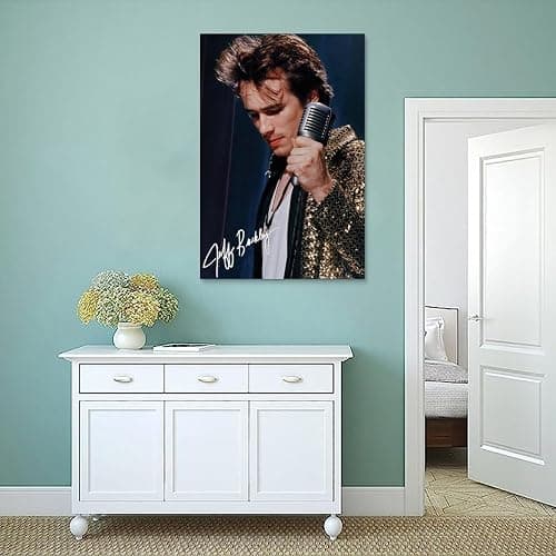 DEYIN Album Cover Poster Jeff Buckley Posters 90s Inspiring Music SongCanvas Poster Decoration Room Aesthetic Bedroom Decor Wall Art Office Home Holiday Gift 24x36inch(60x90cm) Unframe-style-3 thumbnail 4