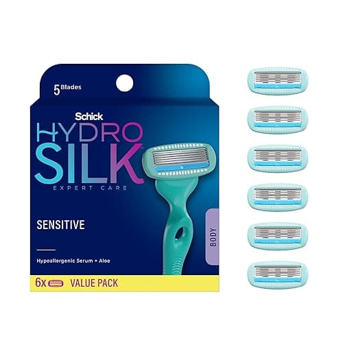 Schick Hydro Silk Sensitive Razor Blade Refills