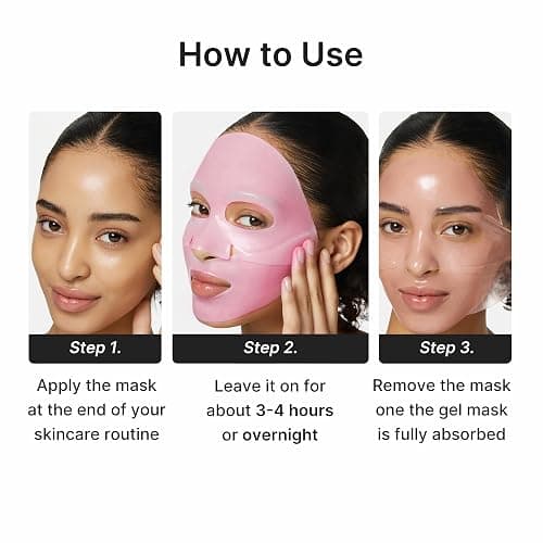 medicube Jelly Gel Mask with Firming NAD EGF | Overnight Face Mask - Korean Skincare, 28g x 4ea thumbnail 5