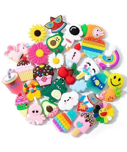 Mr. Pen- Different Charms, 30, 50, 60 Pcs, PVC Random Decoration Charms for Decoration - Image 1