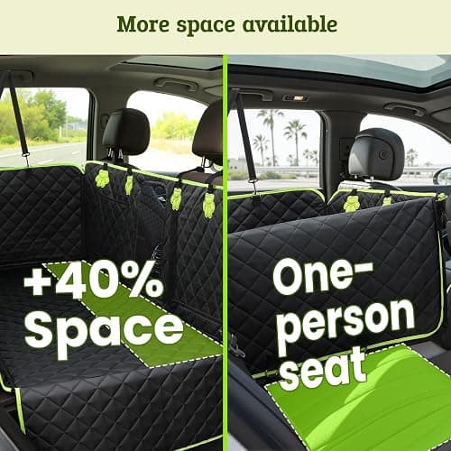 2-in-1 Dog Car Seat Cover for Back Seat, Transform to Passenger Mode - Dog Car Seat, Waterproof, Scratch-resistant, Support to 330lbs, for Outdoor Activities, Travel, to the Vet, for Cars/SUV/Truck thumbnail 5