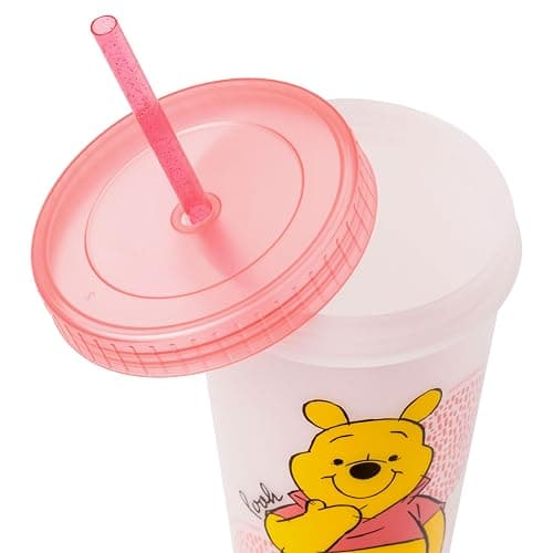 Silver Buffalo Disney Winnie the Pooh 4 Pack Color Changing Plastic Tumblers Featuring Eeyore, Winnie the Pooh, Tigger, and Piglet, 24 Ounces thumbnail 14