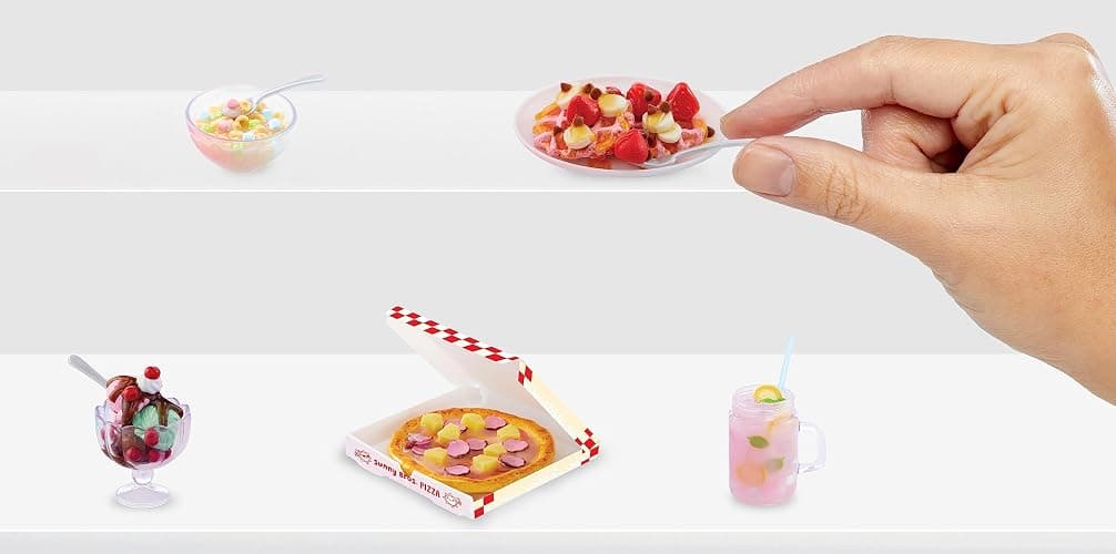 MGA's Miniverse - Make It Mini-Food-Multipack — DIY-Spielset mit UV-Licht, nachgebildeten Lebensmittelzutaten und Harzspielzeug — nicht essbar — geeignet für Kinder ab 8 Jahren thumbnail 2