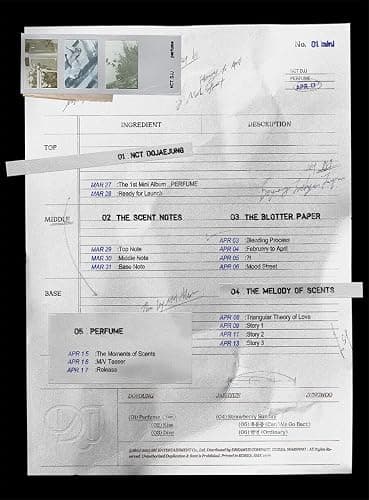 NCT DOJAEJUNG PERFUME 1st Mini Album (PHOTO BOOK Ver. + NCT Store Gift Card) K-POP SEALED thumbnail 3