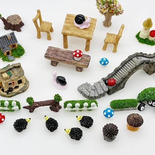 Model Fairy Garden Accessories for displaying Sugar Decorations  thumbnail 7