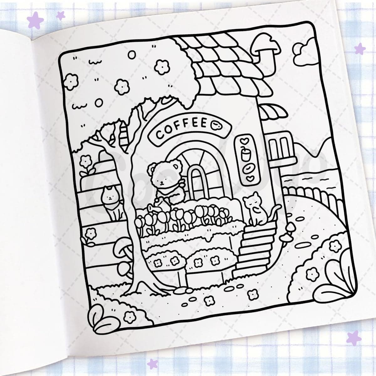 Cozy Corner: A Calm and Comforting Colouring Book thumbnail 5