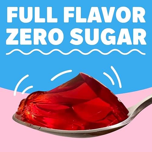Jell-O Strawberry Artificially Flavored Zero Sugar Ready-to-Eat Gelatin Snack Cups, 4 ct Cups thumbnail 4