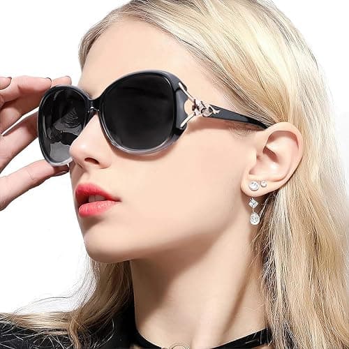FIMILU Sunglasses for Women Trendy Polarized Sunglasses Oversized Big Sun Glasses Ladies Shades UV Protection thumbnail 3