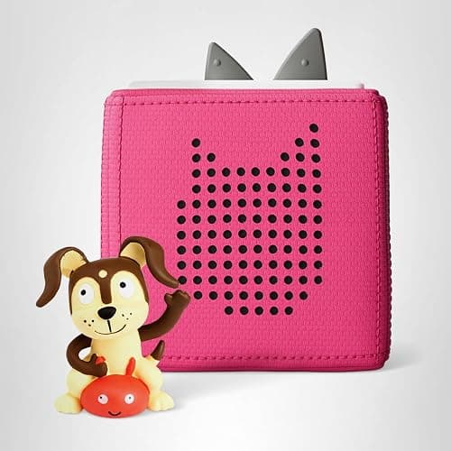Toniebox 1 Audio Player Starter Set with Playtime Puppy - Listen, Learn, and Play with One Huggable Little Box - Pink thumbnail 10