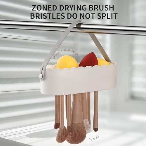 DUcare Makeup Brush Cleaner Shampoo Soap Solid Brush Cleaning Mat Removes Cosmetic Color Brush Cleaner Pad for Cleaning Makeup Sponges Brushes thumbnail 2