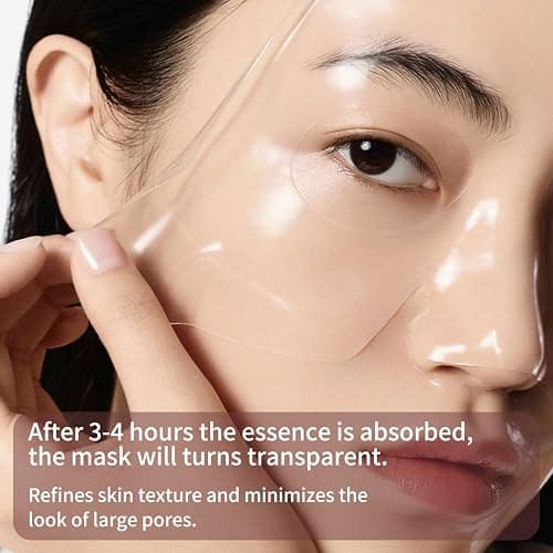 GNJOY Collagen Face Mask Deep Anti Wrinkle Lifting Hydrating Overnight Masks 38g x 4ea, Tightening, Moisturizing, Pore Minimizing, Skin Care Mask thumbnail 2