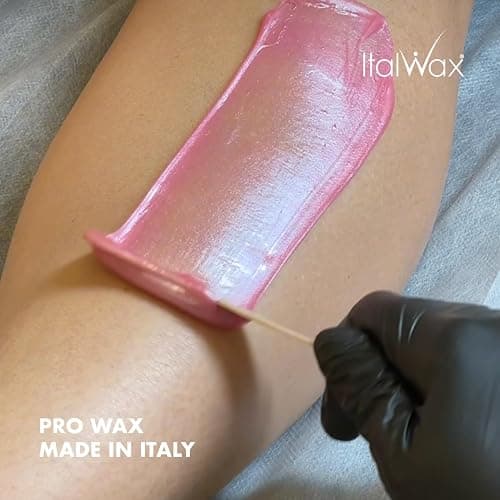Italwax Top Line Pink Pearl Hard Wax Beads 1.65 lb (750 g) – Semi-Creamy Unscented Hard Wax for Facial Areas, Strong from First Pull, Suitable for Sensitive Skin, Professional Use – Made in Italy thumbnail 7