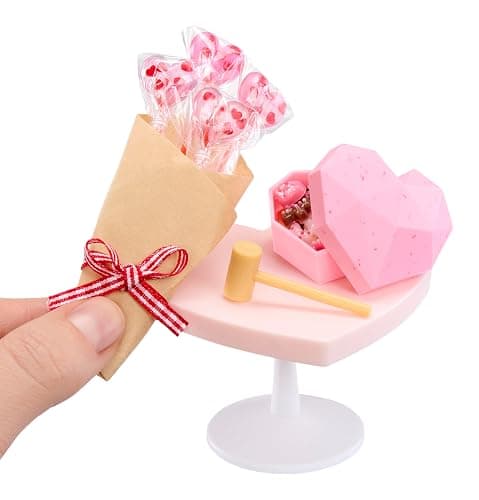MGA's Miniverse Make It Mini with Love – Mini-Sammlerstücke, DIY Kunstharz-Bastelspiel, Valentinstag-Serie, Nachgebildete Lebensmittel, Nicht Essbar - für Sammler & Kinder ab 8 Jahren thumbnail 5