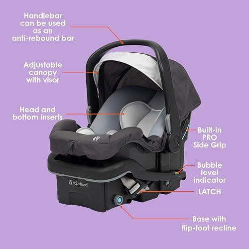 Baby Trend EZ-Lift™ PRO Infant Car Seat, Dash Midnight thumbnail 3