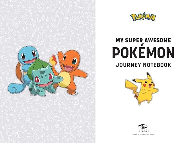 Pokémon: My Super Awesome Pokémon Journey Notebook (Gaming) thumbnail 2