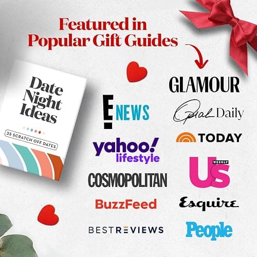 Romantic & Fun Scratch Off Date Night Ideas Card Game, Perfect Valentines Day Gifts for Him or Her, Couple Gifts for Boyfriend, Girlfriend, Wife, Husband, Men, Women, Engagement, Anniversaries & More thumbnail 6