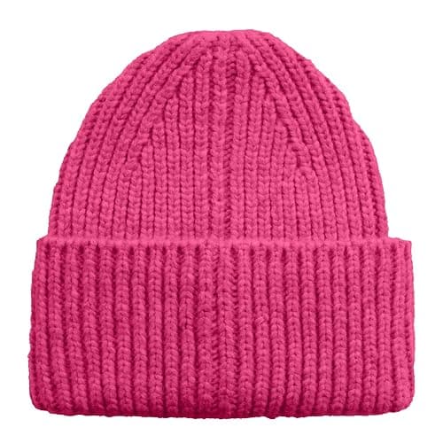UGG Women's Chunky Rib Beanie with UGG Logo thumbnail 5