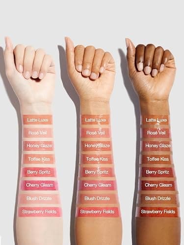 SHEGLAM Hydrating Lip Gloss Cruelty-Free Plumping Peptides-Rosé Veil - Rosé Veil thumbnail 9