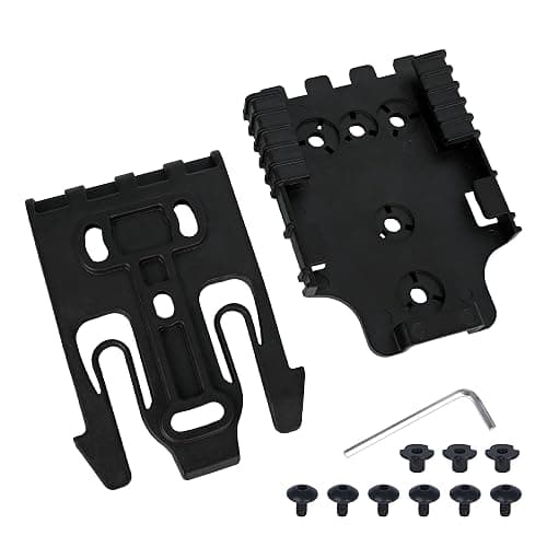 Quick Locking System Kit (QLS Kit), QLS 19 Locking Fork and QLS 22L Receiver Plate for Drop Leg Holster, Duty Belt and Low Ride Universal Belt Loop thumbnail 9