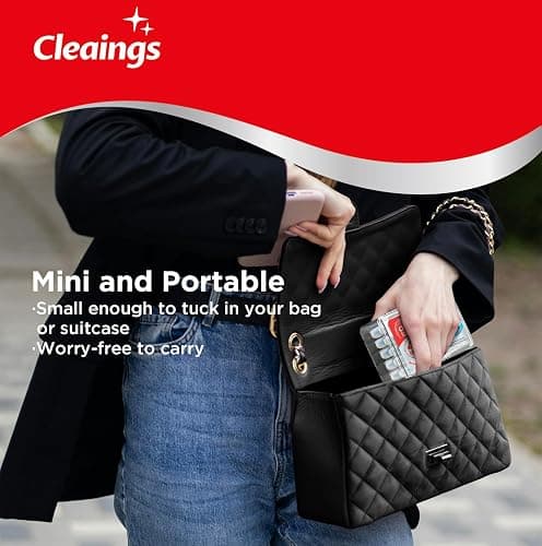 cleaings® Disposable Toothbrushes with Toothpaste Mini Travel Oral Care, 4-in-1 (Mini Brushes+Toothpaste+Tongue Scraper+Pick) Portable for Work,Camping Essentials(Intense Mint), 24 Count (Pack of 1) - Intense Mint thumbnail 6