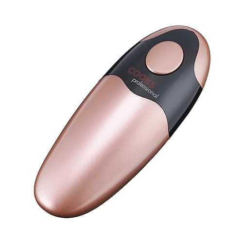 Cooks Professional Electric Can Opener | Automatic Cordless Tin Opener for Arthritic & Arthritis Hands | Hands Free Operation Can Openers | One Touch Design (Copper & Black) thumbnail 8