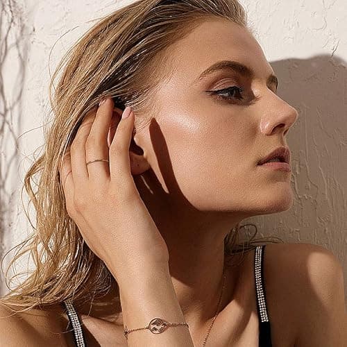 NOKMIT 1mm 14K Gold Filled Rings for Women Girls Thin Gold Ring Dainty Cute Stacking Stackable Thumb Pinky Band Non Tarnish Comfort Fit Size 4 to 11 1PC/2PCS/3PCS thumbnail 3
