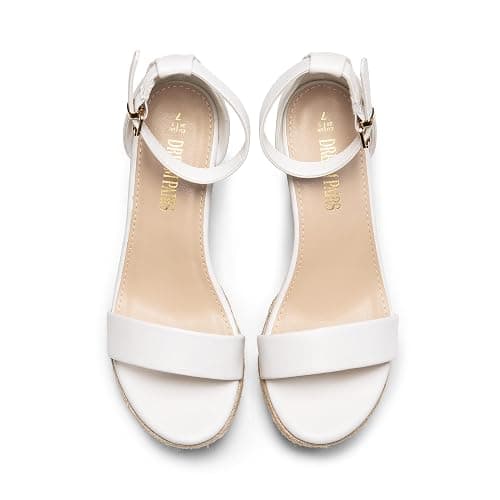 DREAM PAIRS Women's Platform Wedges Sandals, Comfortable Open Toe Espadrilles Sandals Dressy Buckle Ankle Strap Summer Shoes thumbnail 5