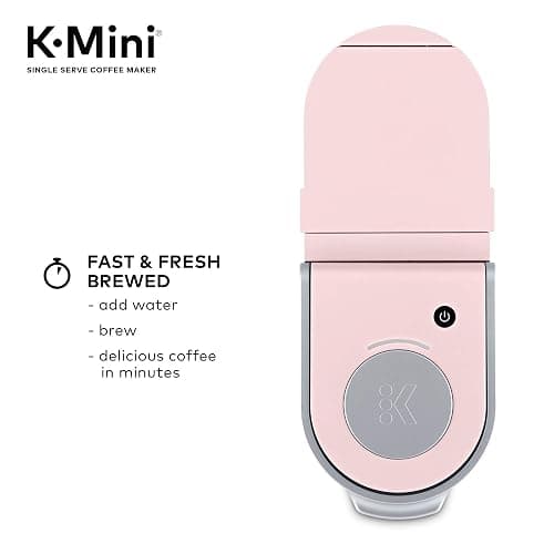 Keurig K-Mini Single Serve K-Cup Pod Coffee Maker, 6 to 12oz Brew size, with Cord Storage, Perfect for Small Spaces, Dusty Rose thumbnail 6