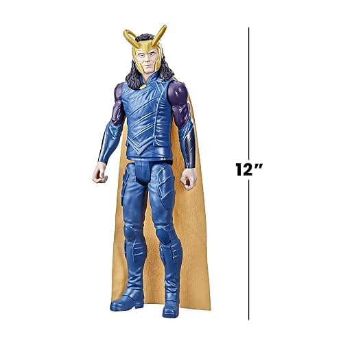 Avengers Marvel Titan Hero Series Collectible 12-Inch Loki Action Figure, Toy for Ages 4 and Up thumbnail 3