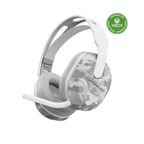 Turtle Beach Stealth 500 Wireless Gaming Headset Licensed for Xbox Series X|S, Compatible with Xbox One, Bluetooth, PC, Mobile, 40 Hr Battery, Memory Foam Cushions, Flip-to-Mute Mic – Arctic Camo thumbnail 5
