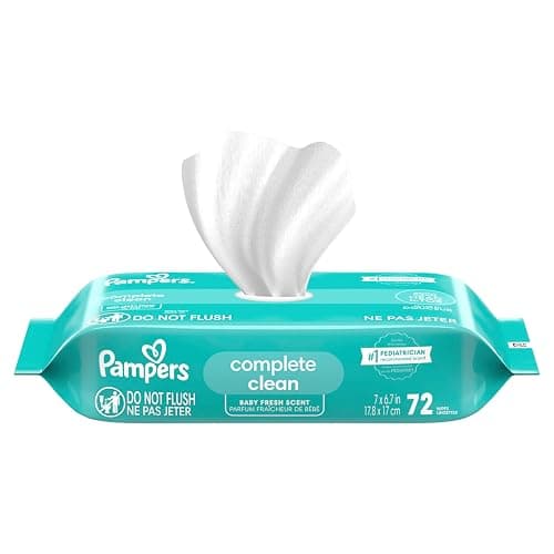 Pampers Complete Clean Baby Wipes - Fresh Scent 12X 864 Count thumbnail 8