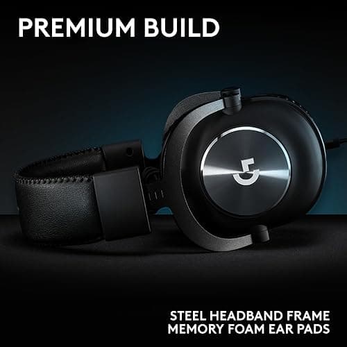 Logitech G Pro X SE Wired Gaming Headset with Microphone: Detachable Mic, DTS Headphone:X 7.1, Memory Foam Ear Pads, 50 mm Drivers, USB DAC Incl. - Black thumbnail 4