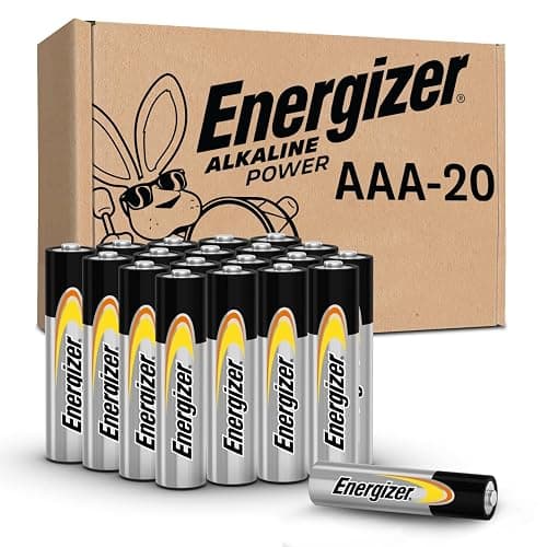 Energizer Alkaline Power AAA Batteries, 20 Count, Long-Lasting Triple A Batteries, Suitable for Everyday Electronics and Emergency Gear - Image 1