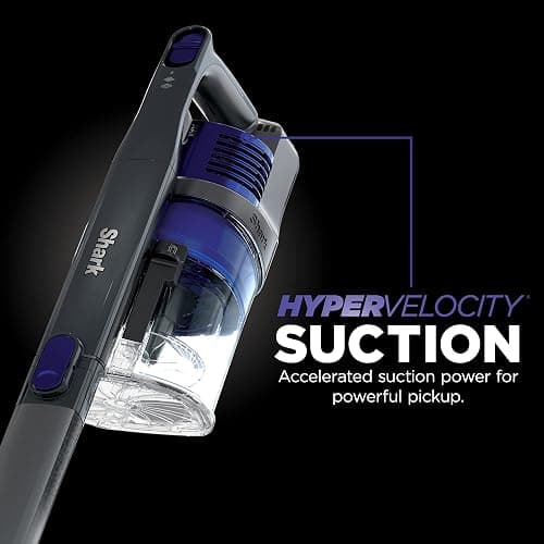 Shark Pet Cordless Stick Vacuum, Grey, IX141 | HyperVelocity Suction, XL Dust Cup, LED Headlights, Removeable Handheld, Crevice & Pet Tool, 40-Min Runtime, Lightweight thumbnail 9