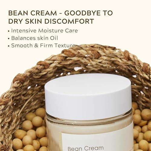 Bean Face Moisturiser for Dry Skin + Bean Essence, Smoothing Face Serum for Healthy Glow, Ferment Hydration + Barrier Support, Korean Skincare Sets for Rough Skin Solution thumbnail 4