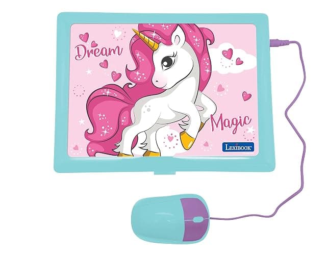 Lexibook, Unicorn Educational Laptop for Kids, JC598UNIi2 | English/Spanish, 124 activities, Learning games and music thumbnail 3