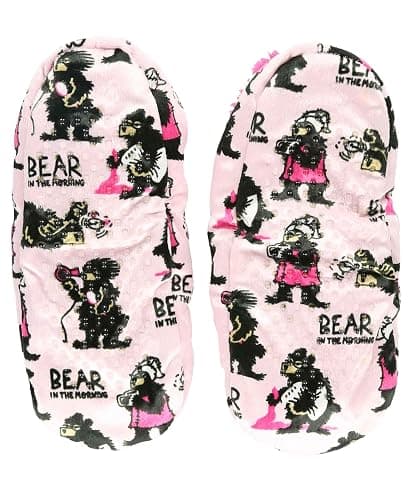 Lazy One Fuzzy Feet Slipper Socks for Women, Cute Fleece-Lined House Slippers, Non-Skid Slipper Socks thumbnail 4