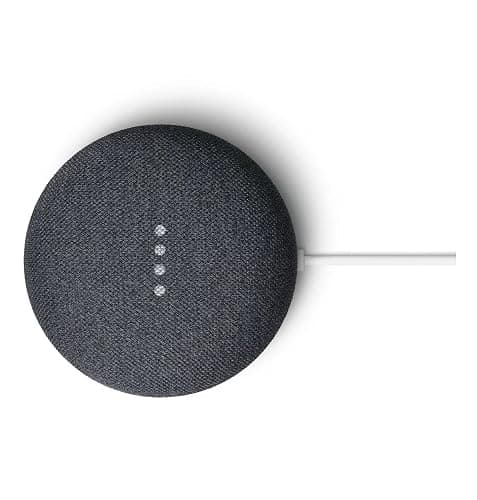 Google Nest Mini 2nd Generation Smart Speaker with Google Assistant - Charcoal thumbnail 8