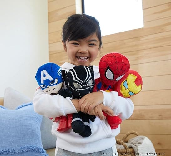 Marvel Plush Character Figure, 8-inch Ironman Super Hero Soft Doll in Fun-to-Touch Fabrics, Collectible Gift for Kids & Fans Ages 3 Years Old & Up thumbnail 5