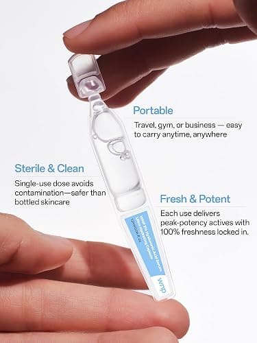 WNP serum set: Ultra Hydrating Serum 3% 4D Hyaluronic Acid +Emergency Repair Firming Oil-Suspension Serum Hydrating+Skin Repair|Single-Use Vials Skincare for Sensitiveskin 72ml thumbnail 9