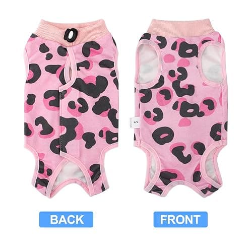 Coppthinktu Cat Recovery Suit Female, Breathable Cat Onesie After Surgery Female for Abdominal Wounds or Skin Diseases, Surgery Recovery Suit Kitten Surgical Onesie After Spay Wear Anti Licking thumbnail 7
